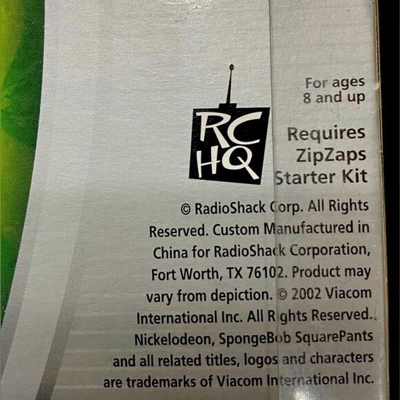 Zip Zaps Nickelodeon SpongeBob SquarePants  Patrick Micro RC Starter Kit Upgrade - Picture 4 of 13